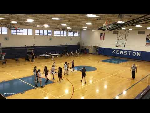 8th grade Girls Basketball Kenston v Willowick