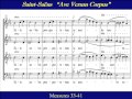 Ave Verum Corpus Saint-Saens Score 