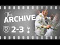 THE ARCHIVE WEST HAM 2 3 SPURS Bale Worldie Seals Dramatic Last Minute Win