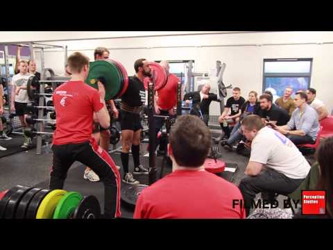 TITANIUM POWERLIFTING COMPETITION - SQUAT - CHRIS SUMNERS 175KG ROUND 3