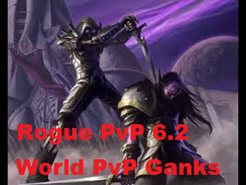 Subtlety Rogue PvP 6.2. 1v1 and 1v2 ganks. Big Burst