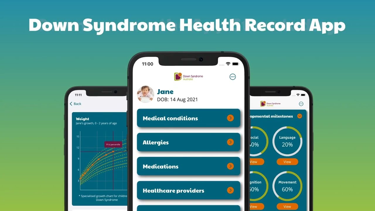 Down Syndrome Health Record App