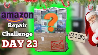 FIXING AMAZON RETURNS PALLET | DAY 23 | 2025 ADVENT Challenge