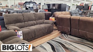 BIG LOTS FURNITURE SHOP WITH ME 2021 COUCHES, RECLINERS, SECTIONALS, ARMCHAIRS