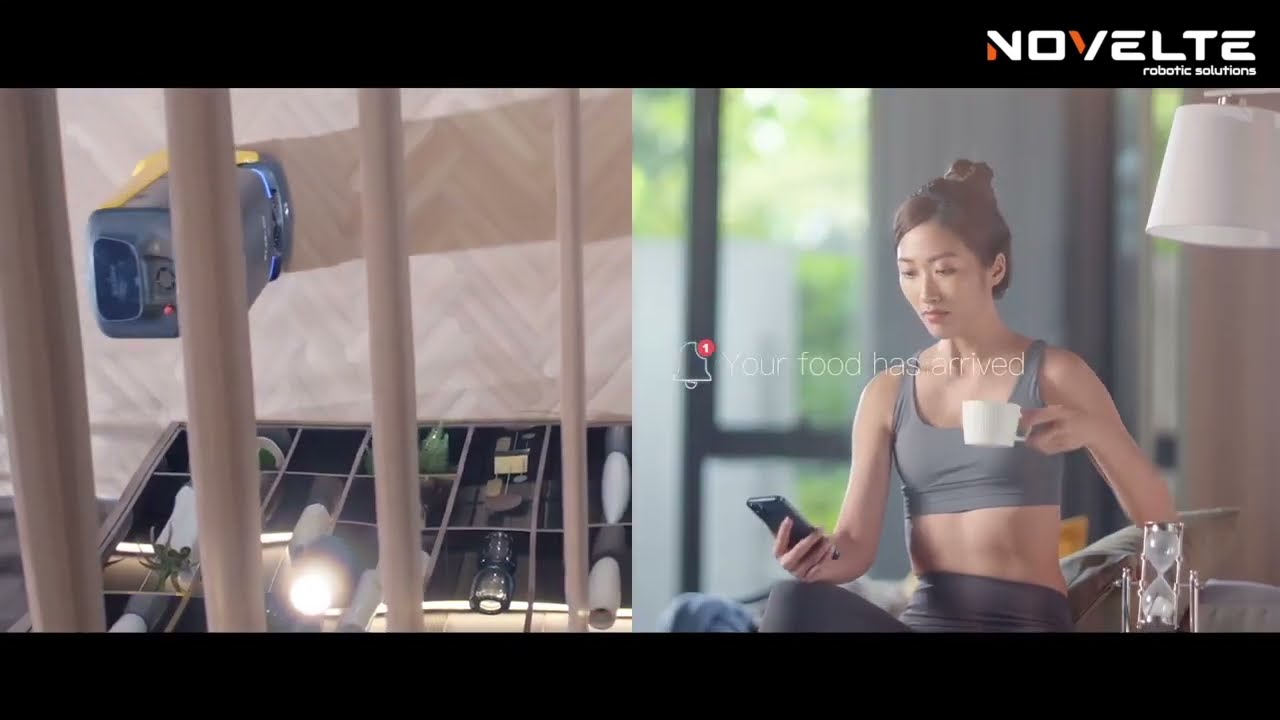 Novelte - Delivery Robot with Novelte IOT System