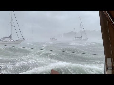 Boat Technician Films Storm At Cape Cod