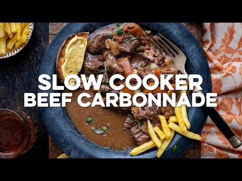 Crockpot Beef Carbonnade | Supergolden Bakes