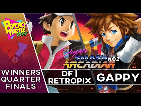 Super Smash Arcadian #02 - DF | RetroPix vs Gappy / Winners Quarters