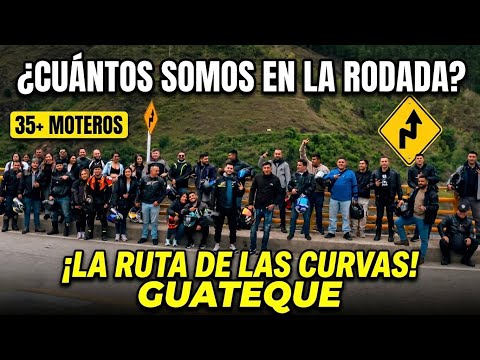 LA RUTA DE LAS CURVAS: Bogotá a GUATEQUE 🏍️ | Con Bikers BOG Norte