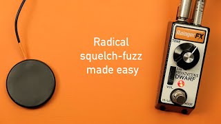 Video thumbnail for Rainger FX Dr Freakenstein's Dwarf: Radical squelch-fuzz made easy by Dickie's 90-Second Pedal Demos