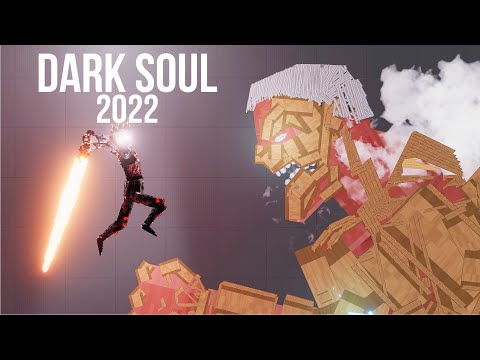 Attack on Titan 2022 vs Dark Soul Boss - People Playground