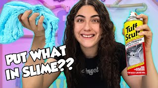 Adding THE MOST RANDOM ingredients in SLIME!
