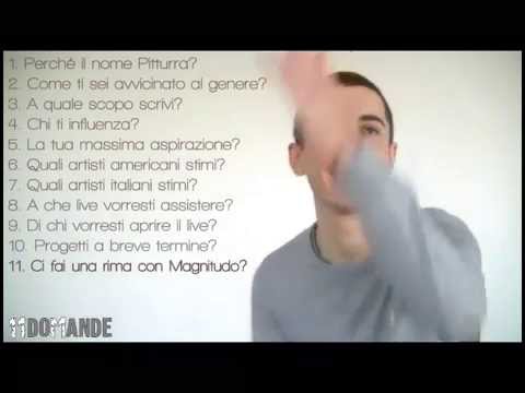 Intervista a Pitturra - 11 Domande