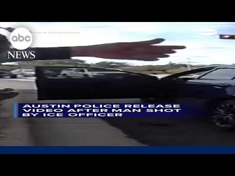 Austin police release video after man shot by ICE officer