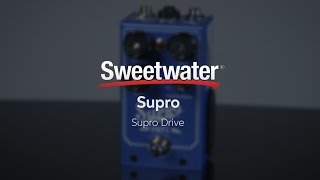 Video thumbnail for Supro Drive Pedal Review by Sweetwater by Sweetwater