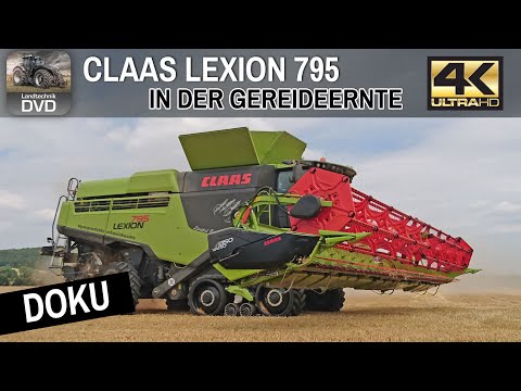 DOKU - CLAAS LEXION 795 - Hektarjagd Vol 3 - Getreideernte 2025 - Wheat Harvesting