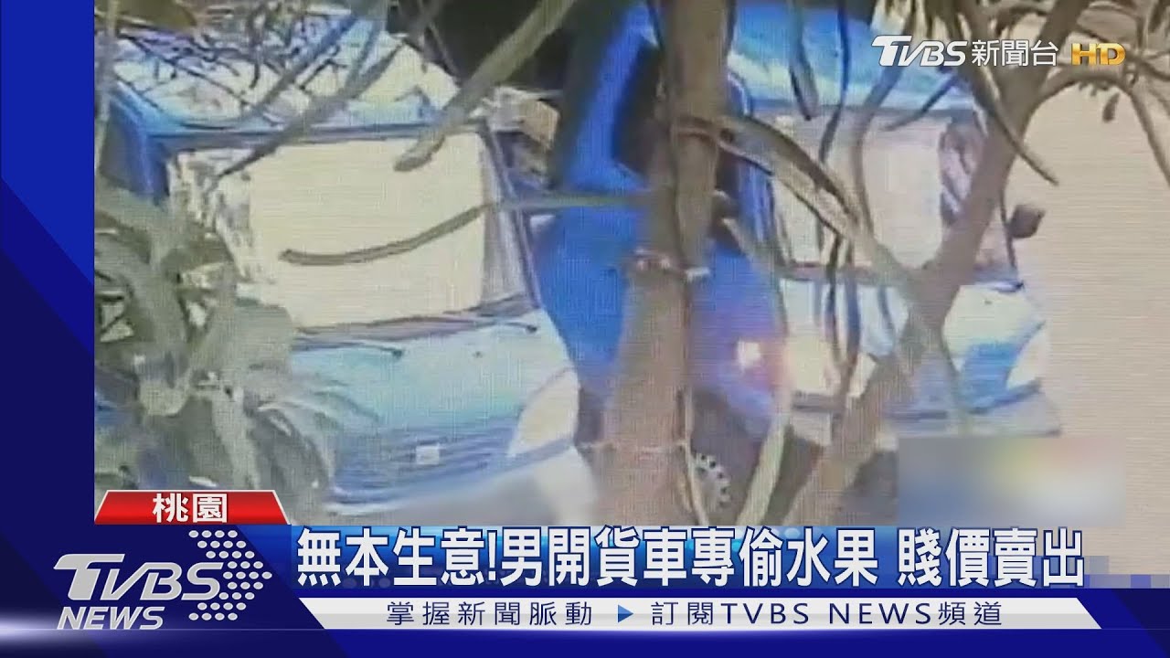 無本生意!男開貨車專偷水果 賤價賣出