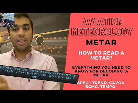 HOW TO DECODE A METAR? Everything you need to know 😬😬 | Complete explanation about a METAR.