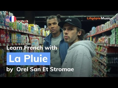 OrelSan Ft. Stromae - La Pluie (Lyrics / Paroles English & French)