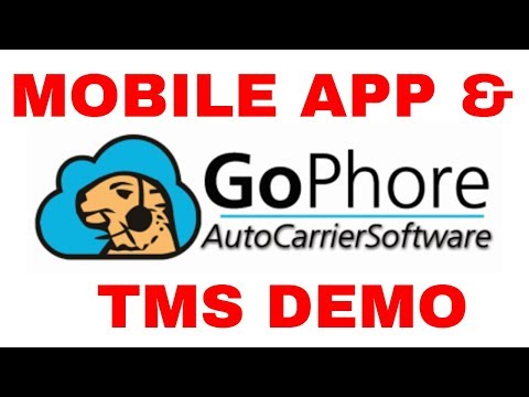 GoPhore Auto Carrier Software: Vehicle Shipping TMS Car Hauler BOL App