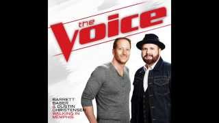 Barrett Baber vs Dustin Christensen walking in memphis the voice studio the voice 09