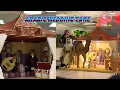 Wedding Cake 🎂❤️ Zeina's Cakery Official 720 HD