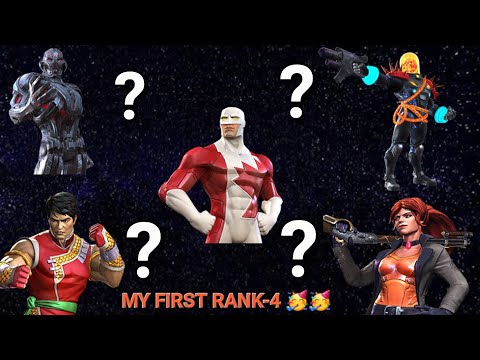 MY FIRST 6 STAR RANK-4 CHAMPION ||Mcoc||