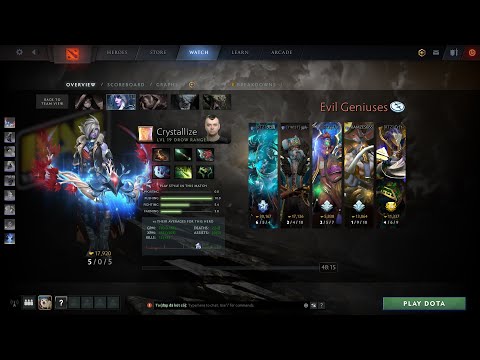 dota2carry Crystallize Drow Ranger - NAVI vs EG - OMEGA League
