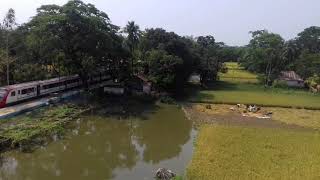 preview picture of video 'Wonderful Natural Beauty | Maijdee Railway Station,  Noakhali'