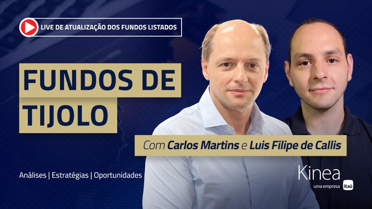 Live de Atualização dos Fundos Listados | Fundos de Tijolo