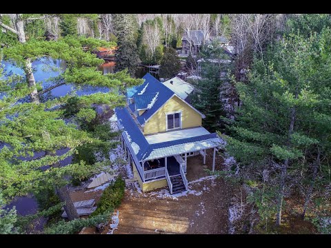 Bord lac Georges, navigable qui communique avec 3 autres lacs. MLS 21275938 487,000$