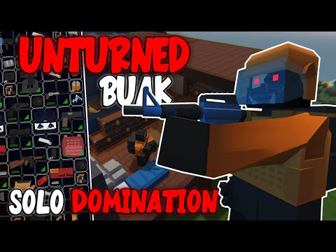 How A 7500 Hour Solo Becomes The Richest on Buak - Unturned PvP (Short Movie)