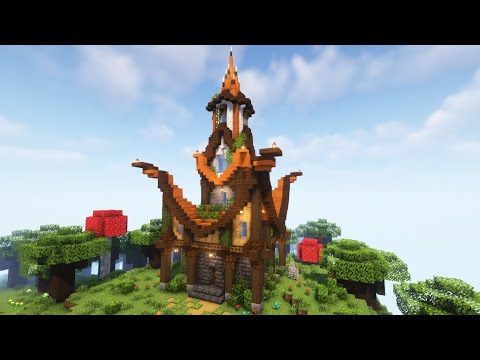 Ultimate Wizard Tower Build in Minecraft!