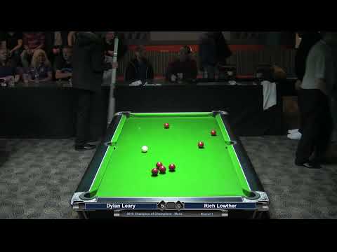 2019 Champion of Champions Mens Singles - Dylan Leary v Rich Lowther