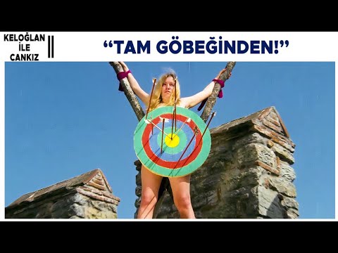 Keloğlan ile Cankız Türk Filmi | Keloğlan Oku İkiye Yarıyor!