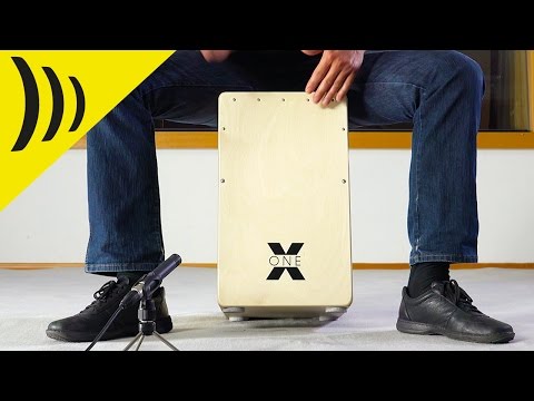 Schlagwerk Percussion CP-101 X-One Nature Cajon Schlaginstrument