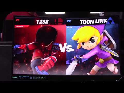 FireThePyro (Mii Brawler) vs. Cattail (Toon Link) - Winners Quarters - Big Country Brawl