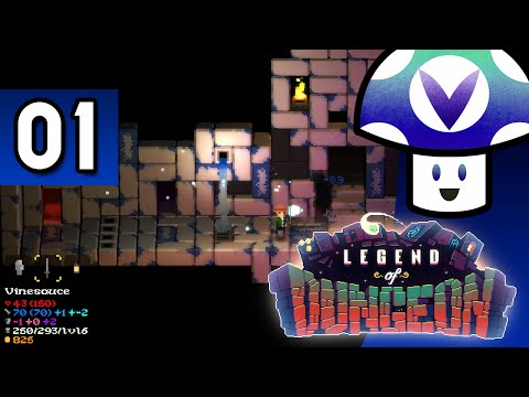[Vinesauce] Vinny - Legend of Dungeon (part 1) + Art!