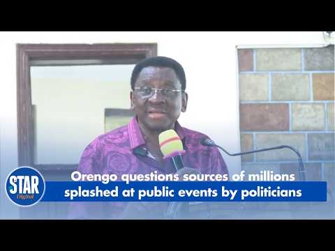 Orengo questions sources of millions splashed at public events by politicians