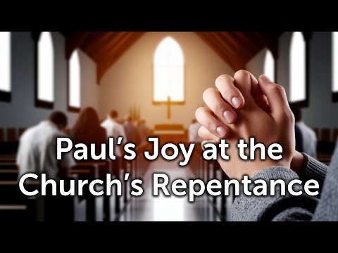Paul’s Joy at the Church’s Repentance (2 Corinthians 7:5-16)