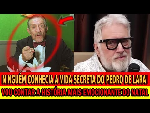A história MAIS EMOCIONANTE do NATAL com Pedro de Lara! Leão Lobo