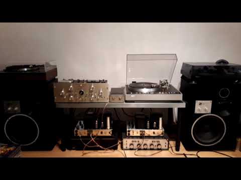 Knight KB85 tube amplifier pair with german Kücke KS E80 speakers