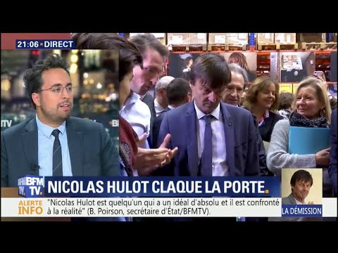 Démission de Hulot: "Je viens de perdre un collègue que j'aimais beaucoup", déclare Mounir Mahjoubi