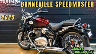 2025 Triumph Bonneville Speedmaster | Best New Cruiser Motorcycles for Touring Lovers!