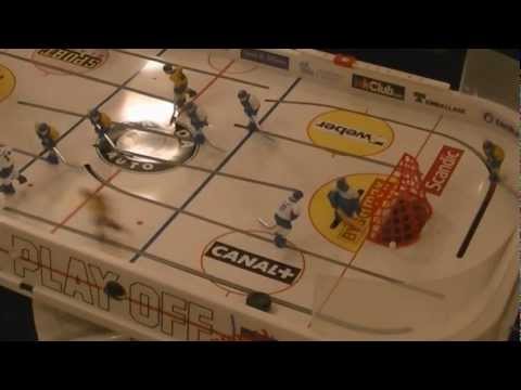 Table Hockey- Swedish Masters 2012- Semi final- Game1- Yanis Galuzo vs Andrey Voskoboynikov- [HD]