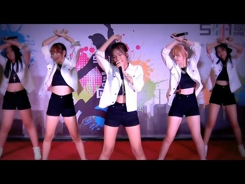 "Extra" cover "Up&Down+Ah Yeah" (EXID) @ "SIAM SQUARE1 J&K-Street Cover Party 2015"