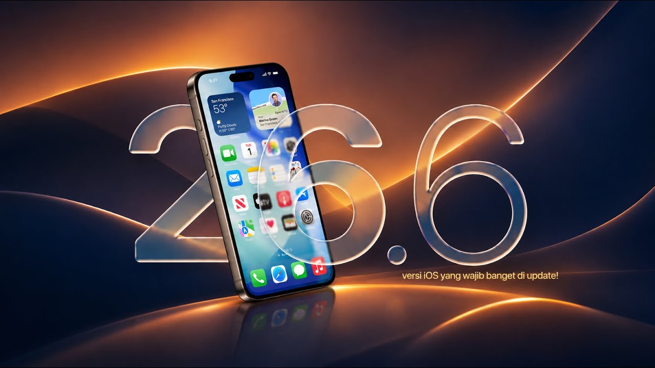 iOS 26.6 Dirilis!🔥 Update Penting Sebelum iOS 27 Official?