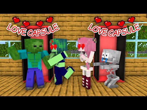 Minecraft, 24 HOURS GIRLFRIEND CHALLENGE  - Applesaucecraft