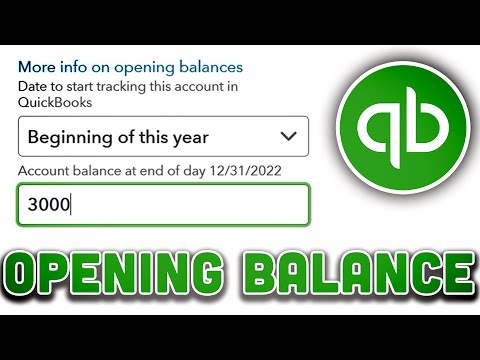How to Enter Opening Balance in QuickBooks Online 2024 | Tutorial for Beginners