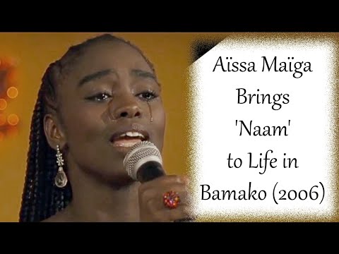 "The Haunting Beauty of Aïssa Maïga's Performance in 'Naam' for the Movie Bamako (2006)"